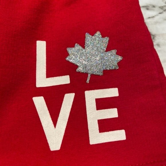 🎀 3 for $25 Joe Fresh Girl's Shorts Love Canada Size M GUC - Picture 5 of 12